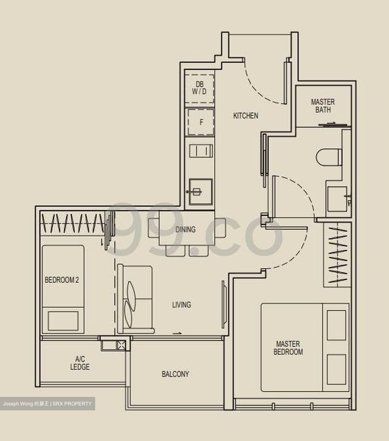 Hill House (D9), Apartment #501023451